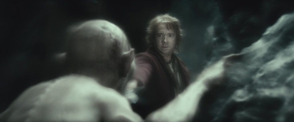gollum and bilbo 1