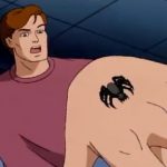 peter parker araña mordida