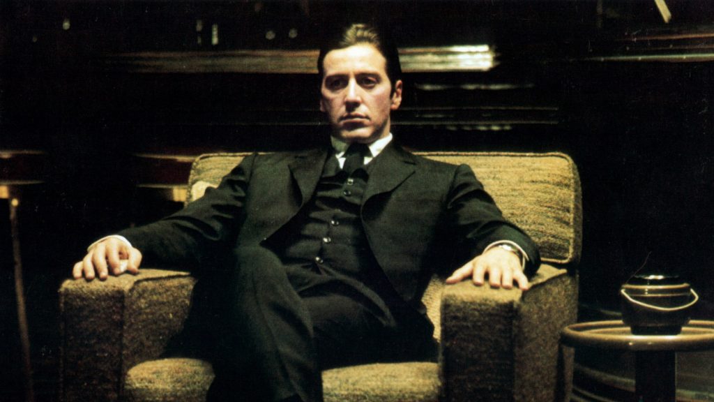 michael corleone quebrar un personaje