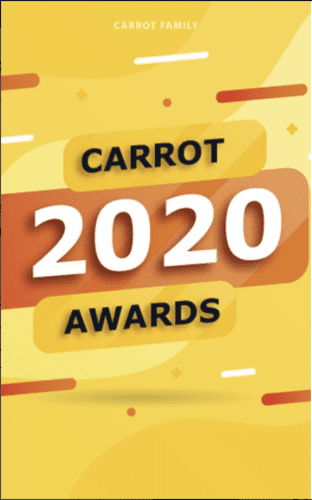 Poster de los Carrot Awards 2020